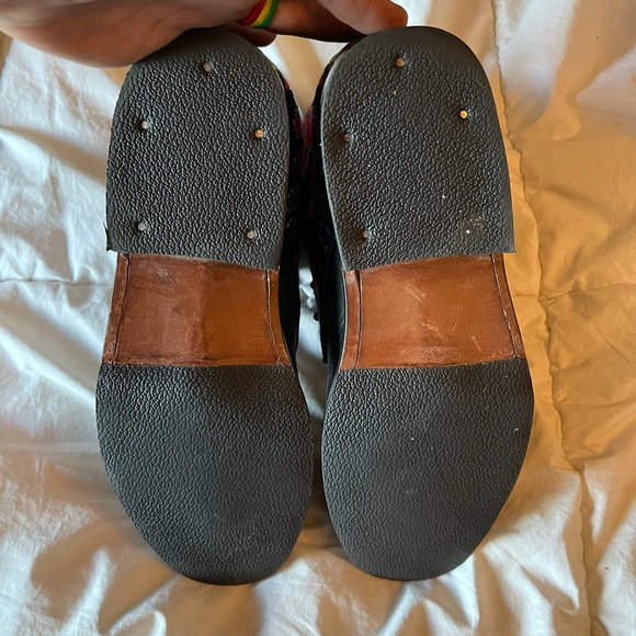 TEYSHA Handmade Guatemalan Leather Festival Boots 9 RARE!